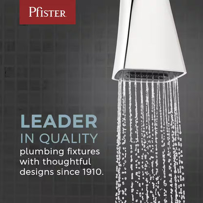 Hydrofuse 6-Spray Wall Mount Handheld Shower Head 1.75 GPM in Polished Chrome