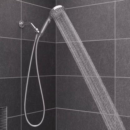 Hydrofuse 6-Spray Wall Mount Handheld Shower Head 1.75 GPM in Polished Chrome